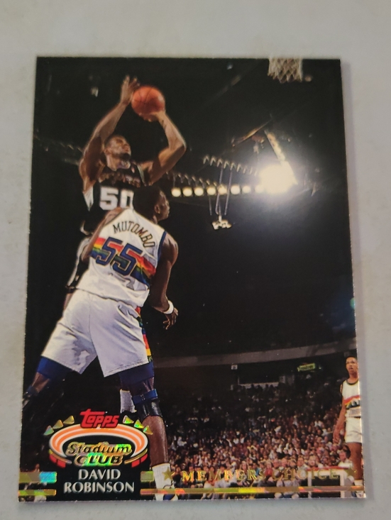 NBA Other - David Robinson 1992-93 Topps Stadium Club Members Choice #191 San Antonio Spurs